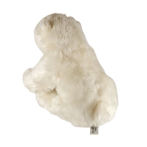 National Geographic Polar Bear Plush 10" White Stuffed Animal Toy with Claws - Picture 6 of 16